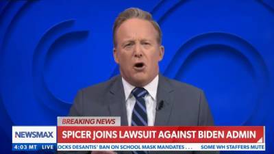 Newsmax’s Sean Spicer Vows to Sue Biden Over Military Academy Firing (Video) - thewrap.com