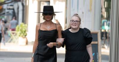 Chloe Sims takes stylish trip out in the West End with daughter Maddie - www.ok.co.uk - London