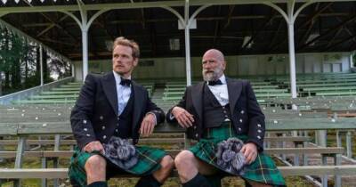 Outlander's Sam Heughan and Graham McTavish get fans in a flutter after talking about stripping - www.dailyrecord.co.uk - Scotland