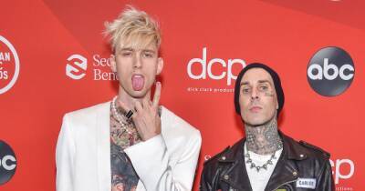 Seeing Double! Machine Gun Kelly and Travis Barker Wore the Same Outfit to Pop the Question - www.usmagazine.com