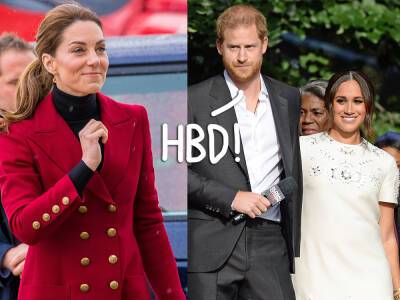 Prince Harry & Meghan Markle Celebrated Kate Middleton’s 40th Birthday In This 'Private' Way! - perezhilton.com