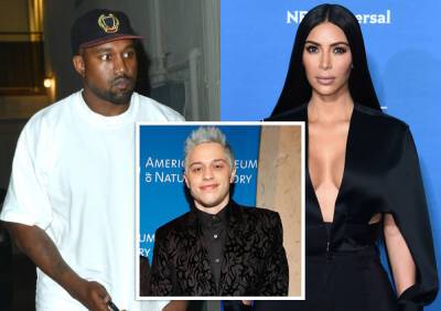 Kanye West Claims Kim Kardashian’s Security Wouldn’t Allow Him Inside Her Home When Pete Davidson Was There! - perezhilton.com - New York - Chicago
