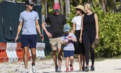 Ivanka Trump spends quality time at the beach with Jared, the kids and her in-laws - us.hola.com - city Sanchez - Boardwalk