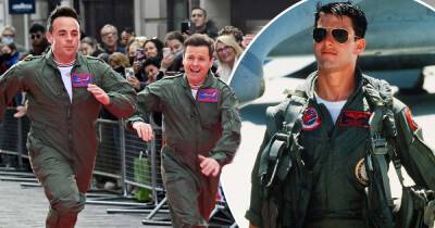 Ant and Dec channel Maverick from Top Gun at BGT auditions - www.msn.com - Britain - USA - county Hawkins - county Ray