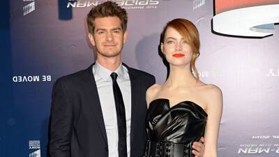 Andrew Garfield Says He Lied to Ex Emma Stone About the 'Spider-Man' Movie - www.etonline.com - county Parker - county Garfield