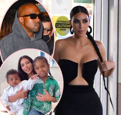 Kim Kardashian 'Doesn't Want The Kids To Know What's Going On' With Kanye West - perezhilton.com - Chicago