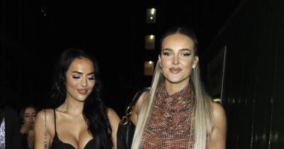 Corrie's Arianna Ajtar rocks racy £490 leggings on night out with Love Island's Mary Bedford - www.ok.co.uk - Britain - Manchester - Dubai