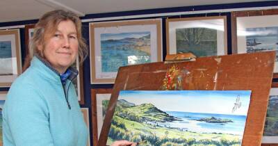 Dumfries and Galloway artist's year-long labour of love to interpret Stewartry coast and countryside - www.dailyrecord.co.uk - Britain - Scotland