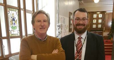 ‘Mother of God’: Stunned council workers spot Line Of Duty star Adrian Dunbar in Bury Town Hall - www.manchestereveningnews.co.uk - county Hall - Manchester