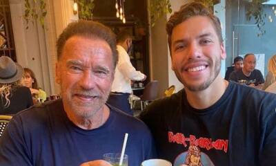 Joseph Baena says Arnold Schwarzenegger loves to hear everything about his life - us.hola.com - Los Angeles