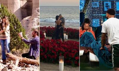 22 celebrity proposals that are too romantic for words: Kourtney Kardashian, Katy Perry & more - hellomagazine.com - Paris - Los Angeles - city Orlando