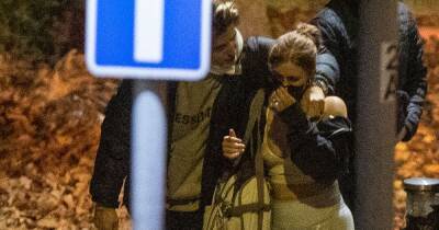 Strictly’s Nikita Kuzmin wraps arm around Maisie Smith as they leave tour rehearsals - www.ok.co.uk