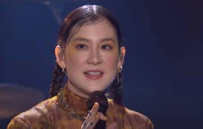 Watch Japanese Breakfast perform ‘Slide Tackle’ on ‘The Late Late Show’ - www.nme.com - city Brooklyn - Japan