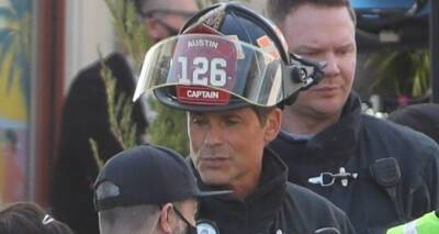 Rob Lowe Suits Up In His Firefighter Gear to Film '9-1-1: Lone Star' - www.justjared.com - city San Pedro