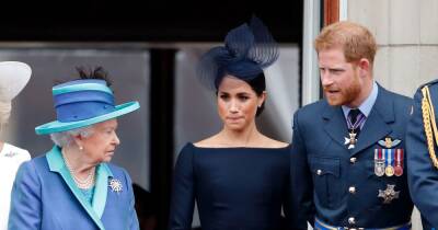 Times Queen has put foot down with Meghan and Harry including stripped titles and wreath row - www.ok.co.uk - Britain