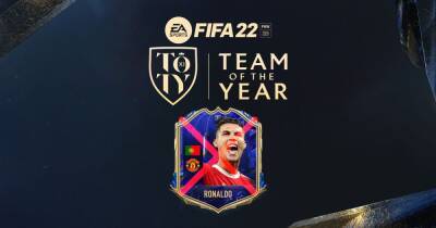 Cristiano Ronaldo and Man United dealt FIFA 22 TOTY snub but Man City stars included - www.manchestereveningnews.co.uk - Italy - Manchester - Argentina - Egypt