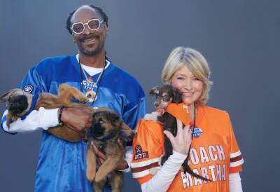 Snoop Dogg And Martha Stewart Clash In 2022 Puppy Bowl - etcanada.com - county Stewart - city Inglewood