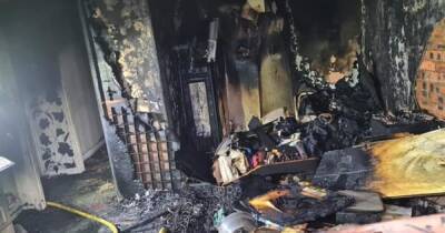 Scots family left with nothing after horror house fire rips through flat and kills pets - www.dailyrecord.co.uk - Scotland