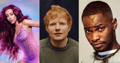 BRIT Awards 2022: Ed Sheeran, Doja Cat and Dave announced as performers for this years ceremomy - www.officialcharts.com - Britain