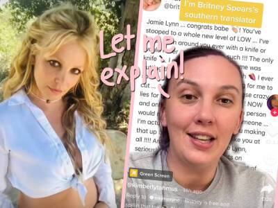 Confused By Britney Spears' Rambling Social Media Captions? It's Just SOUTHERN & This TikToker Is Translating! - perezhilton.com