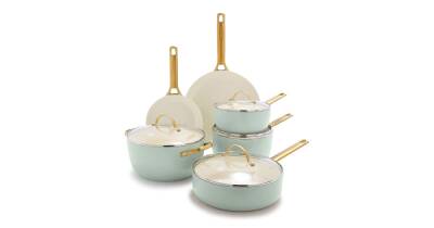 Make the Kitchen Your Happy Place With This GreenPan Cookware Set - www.usmagazine.com