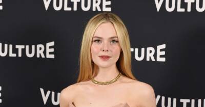 Elle Fanning wears forehead prosthetic to transform into convict Michelle Carter: Pics - www.wonderwall.com - state Massachusets - county Carter