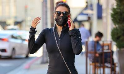 Eva Longoria and her abs run errands in Beverly Hills - us.hola.com - Mexico - Beverly Hills
