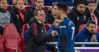 Ralf Rangnick told to find way to fit Cristiano Ronaldo into his tactics at Manchester United - www.manchestereveningnews.co.uk - London - Manchester - Germany - Portugal