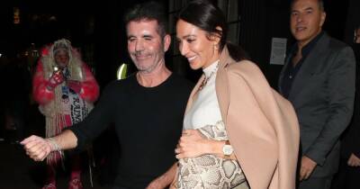 Simon Cowell and fiancée Lauren look smitten as she flashes £250k engagement ring - www.ok.co.uk - Britain - Barbados