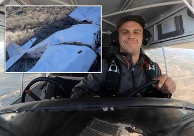 Influencer Pilot Under Investigation For Allegedly Crashing His Plane On Purpose For Views! - perezhilton.com - California - county Forest