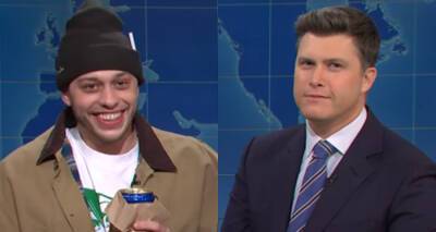 Pete Davidson & Colin Jost Joke About the Ferry They Bought on 'Saturday Night Live' - Watch! - www.justjared.com