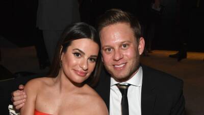 Lea Michele Shares First Photo of Son's Face in Birthday Tribute to Her Husband - www.etonline.com - California