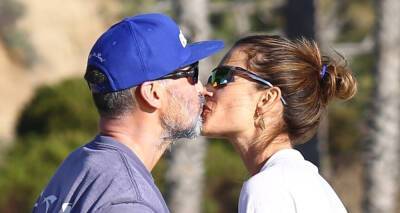 Alessandra Ambrosio Shares a Kiss with Boyfriend Richard Lee While Playing Beach Volleyball - www.justjared.com - Brazil - California - Santa Monica
