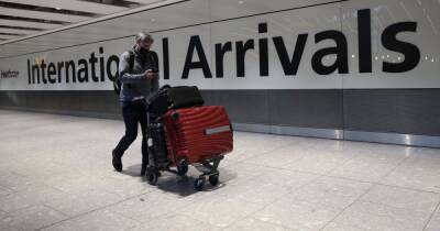 Covid tests set to be scrapped for fully-vacinated travellers arriving in England - www.manchestereveningnews.co.uk - Britain - Scotland - Ireland