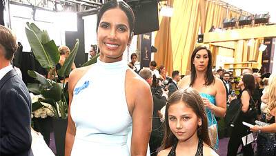 Padma Lakshmi Bonds With Daughter, 11, While Sitting Courtside At Knicks Game — Photos - hollywoodlife.com
