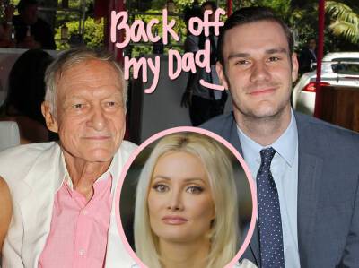 Hugh Hefner’s Son Hits Back After Holly Madison Accused Him Of Gaslighting In New Playboy Documentary - perezhilton.com