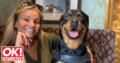 Kerry Katona admits all four of her dogs sleep in her and fiancé Ryan’s bed - www.ok.co.uk - France - London - Manchester