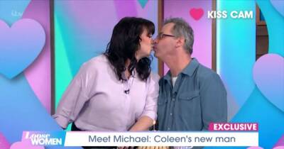 Loose Women’s Coleen Nolan kisses Tinder boyfriend Michael live on ITV show - www.ok.co.uk