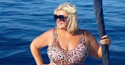 Gemma Collins shows off three stone weight loss in swimsuit holiday snap - www.ok.co.uk