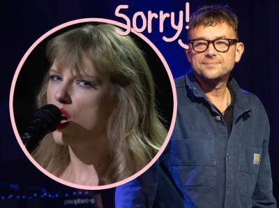 Taylor Swift Receives Apology From Damon Albarn Over Snarky Songwriting Diss! - perezhilton.com - Las Vegas