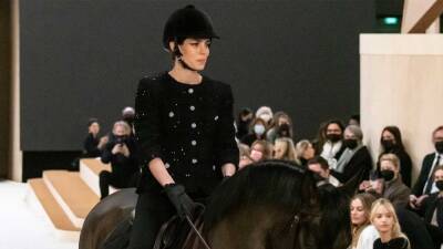 Grace Kelly’s Granddaughter Charlotte Rides Horseback on the Chanel Runway - www.etonline.com - Monaco - county Caroline - county Hanover