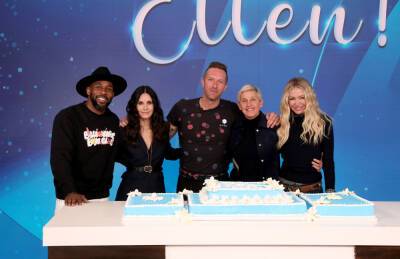 Ellen DeGeneres Is Joined By Courteney Cox, Chris Martin To Celebrate Her 64th Birthday With Special Show - etcanada.com - county Dewey