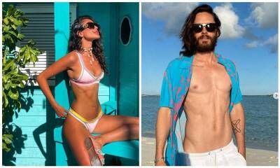 Eiza González lost in paradise with Jared Leto - us.hola.com