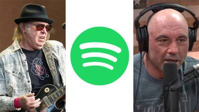 Spotify Will Remove Neil Young’s Music After Singer Slams Joe Rogan Over Covid Vaccine Claims - deadline.com - Sweden