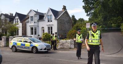 Residents 'concerned' after cops descend on killer Aaron Campbell's family home and person rushed to hospital - www.dailyrecord.co.uk - Scotland