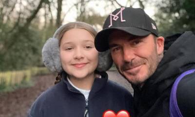 David Beckham shares his hilarious reaction after finding out Harper Seven has a crush - us.hola.com - Britain