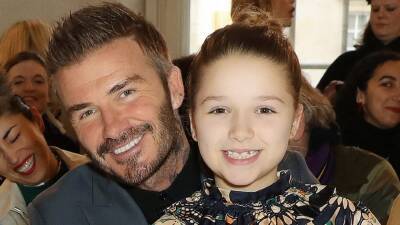 David Beckham Jokes That He's Mad After Daughter Harper Tells Him She 'Has a Crush' - www.etonline.com