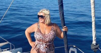 Gemma Collins proudly flaunts three stone weight loss as she poses in gym gear - www.ok.co.uk - Britain