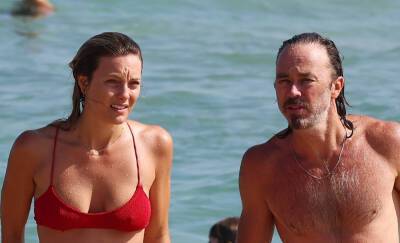 Sean Penn's Ex Leila George Enjoys a Beach Day in Australia with Actor Kick Gurry - www.justjared.com - Australia