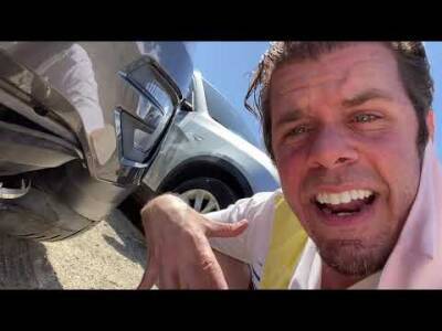 Crash! I Got Into A Car Accident! | Perez Hilton - perezhilton.com - Spain - city Palm Springs